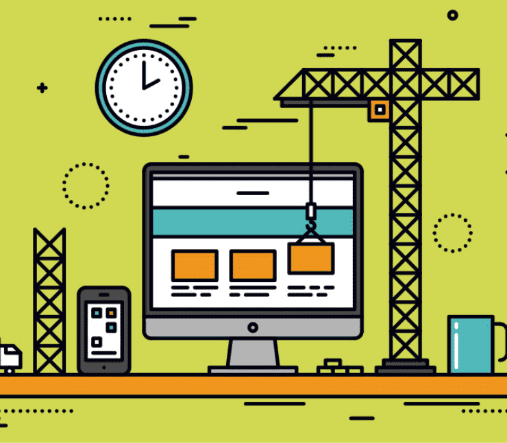 تصميم وبناء موقع إلكتروني